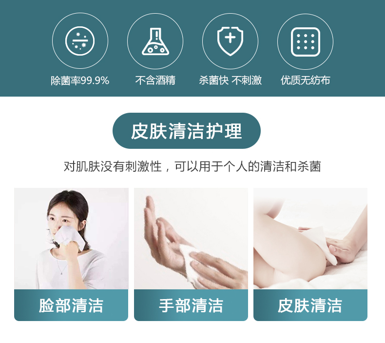 優(yōu)詩(shī)美衛(wèi)生濕巾皮膚清潔護(hù)理